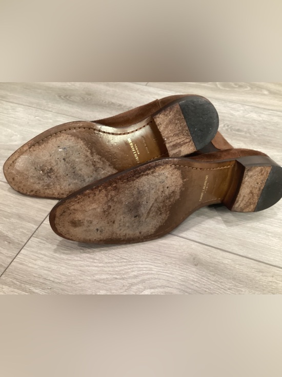Saint Laurent Wyatt Chelsea Suede  Brown Size 41 YSL US 8 8.5 main image 6